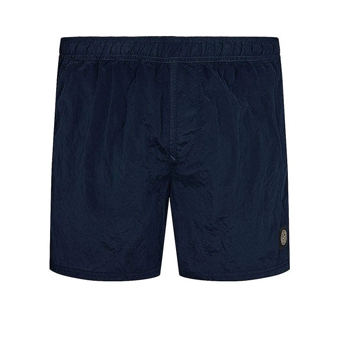 STONE ISLAND Nylon Metal Swim Shorts Navy 7415B0943