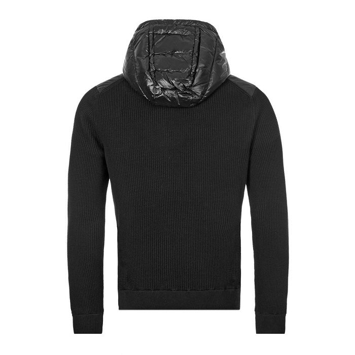 Moncler Men's Logo Print Knit Down Jacket 9B501 10 V9099 999
