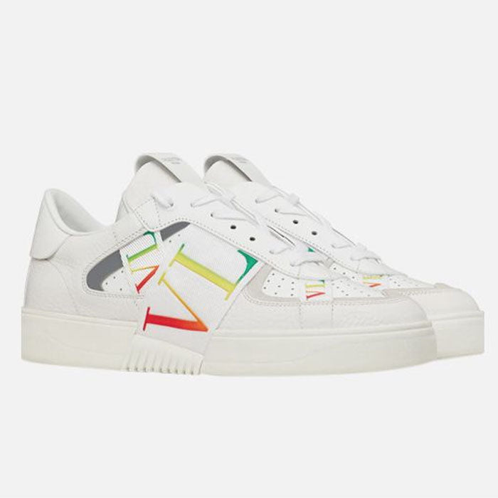 VALENTINO Rainbow Elastic Logo Low-Top Sneakers VY2S0C58 VLTN
