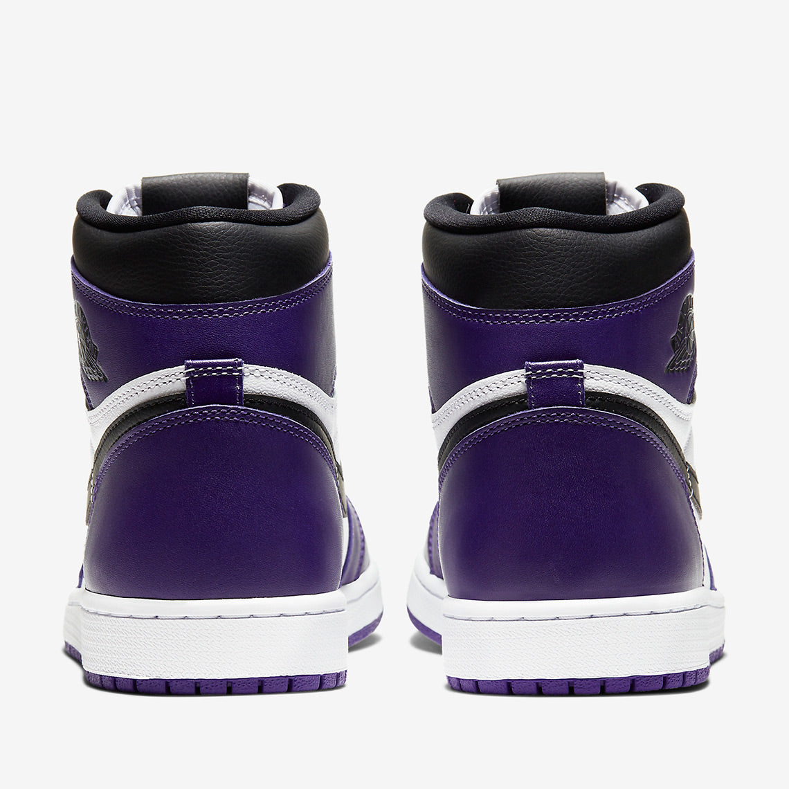 Air Jordan Court Purple Retro High OG Sneakers Unisex