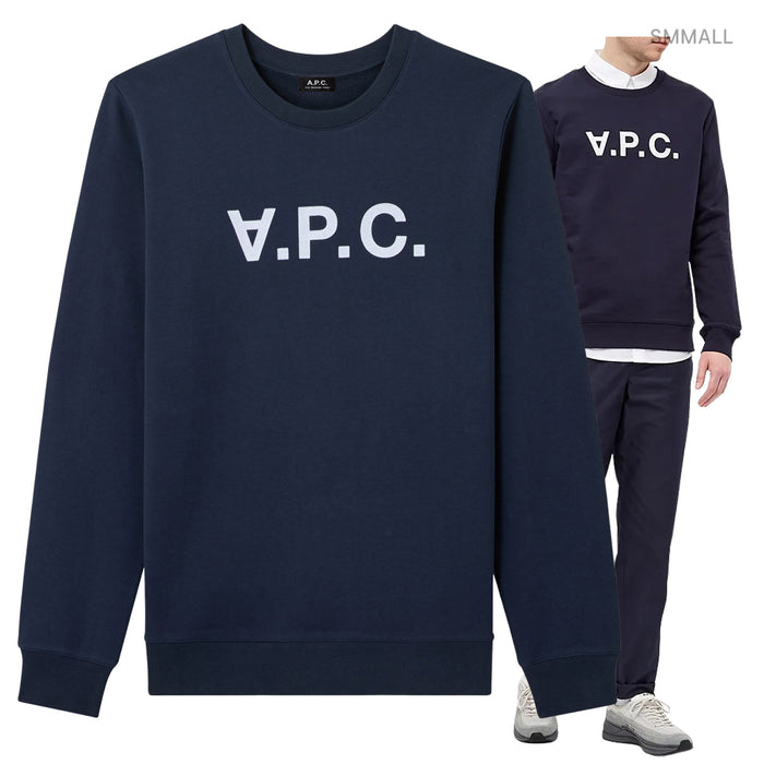 A.P.C. Men's Logo Crewneck Sweatshirt H27378