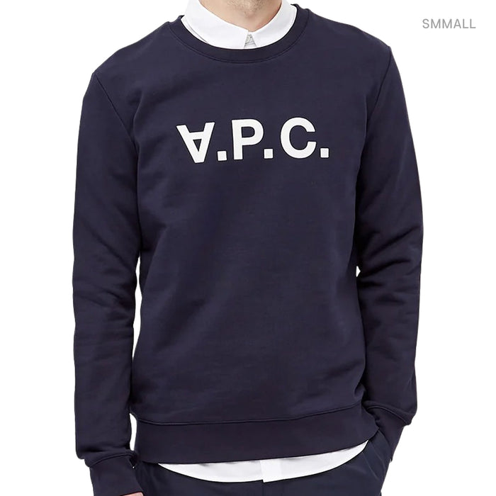 A.P.C. Men's Logo Crewneck Sweatshirt H27378