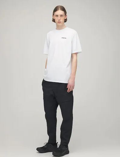 patagonia P6 Logo Responsibili-T White Unisex T-Shirt