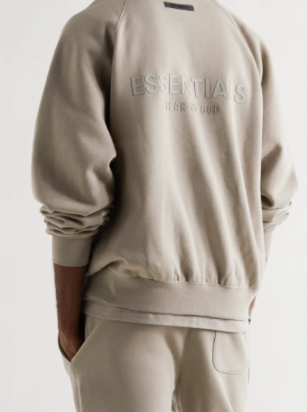 Fear of God Essentials Back Logo Sweatshirt Unisex Assorted Colors