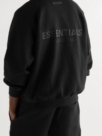 Fear of God Essentials Back Logo Sweatshirt Unisex Assorted Colors