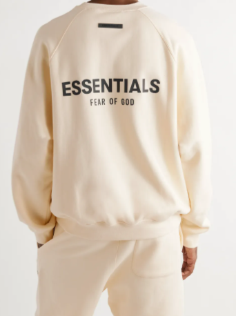Fear of God Essentials Back Logo Sweatshirt Unisex Assorted Colors