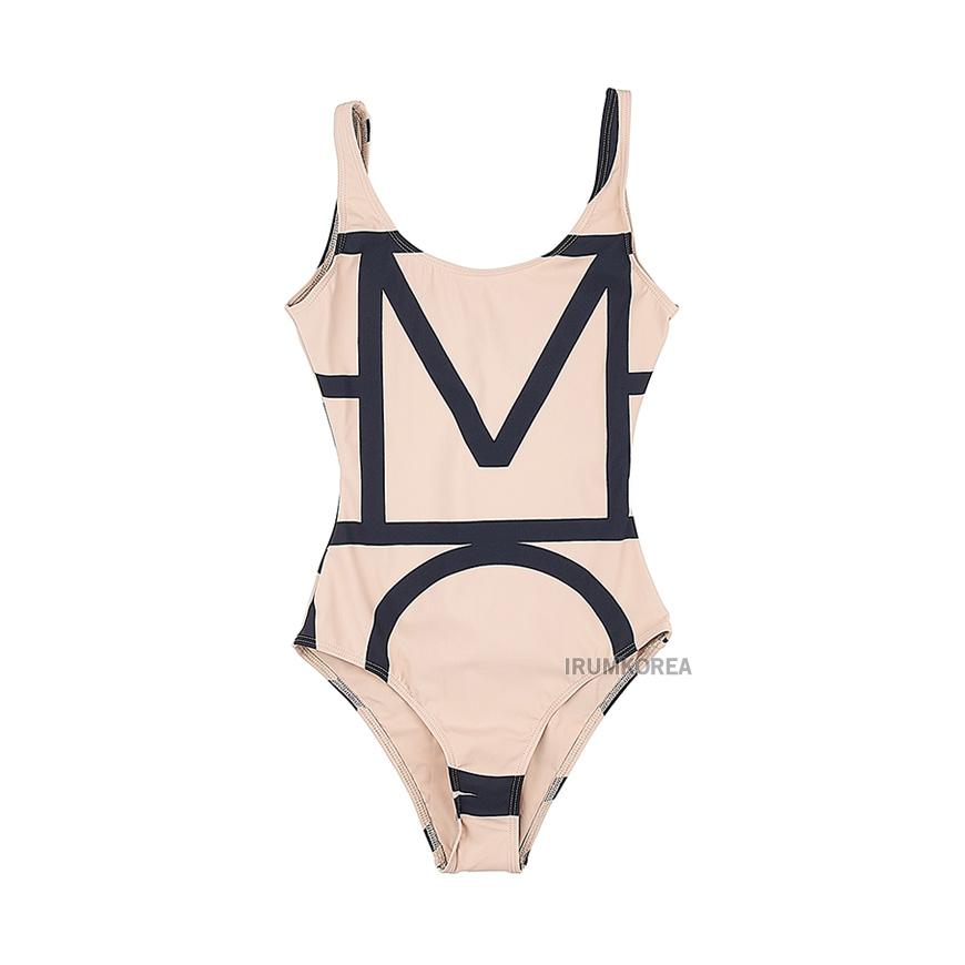 Toteme Monogram Print One-Piece Swimsuit for Women 213842795 910 1