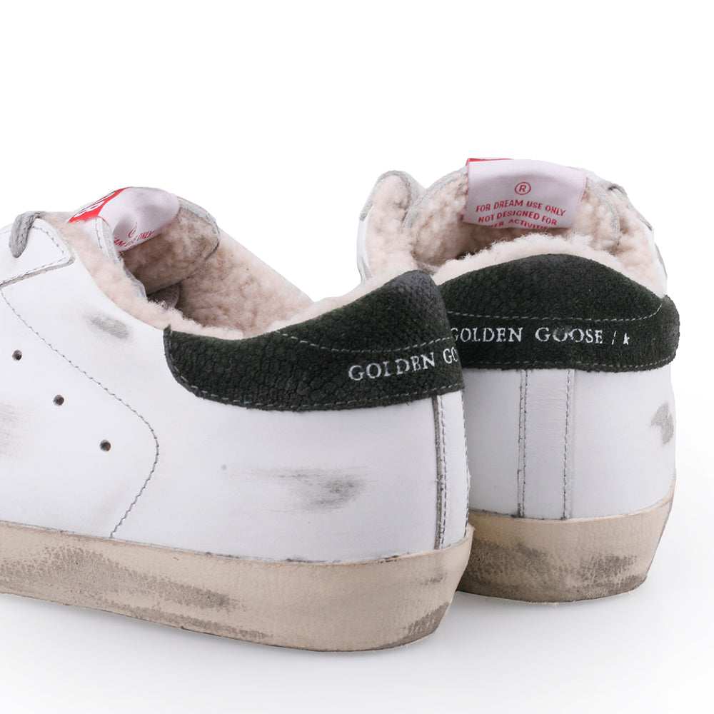 GOLDEN GOOSE Men's Wool Superstar Low-Top Sneakers GMF00101 10770