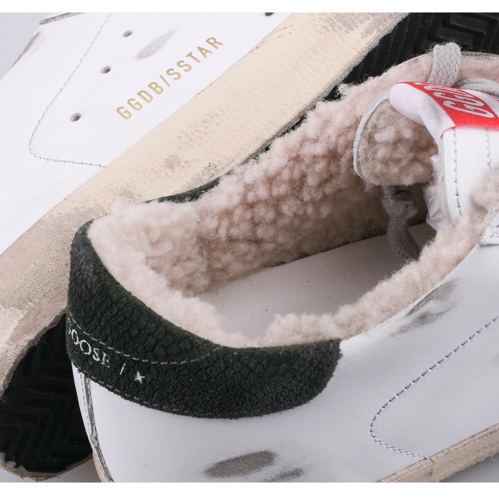 GOLDEN GOOSE Men's Wool Superstar Low-Top Sneakers GMF00101 10770