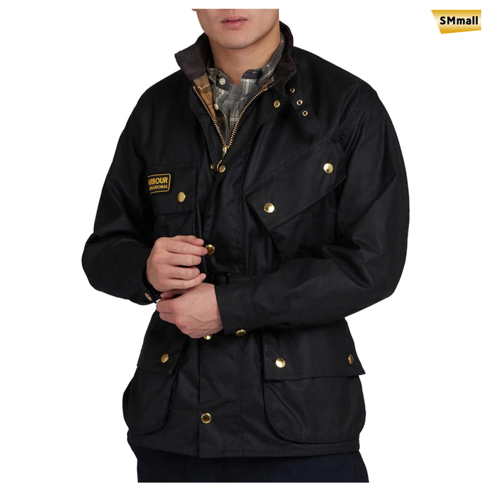 Barbour International Original Wax Jacket Black Men’s Jacket