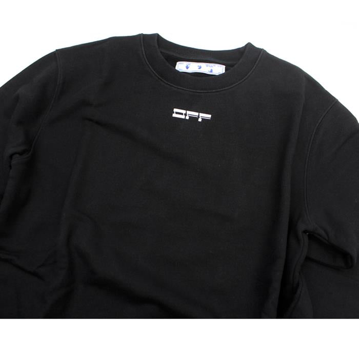 OFF WHITE Mask Face Graphic Crewneck T-Shirt OMBA025E 20FLE009