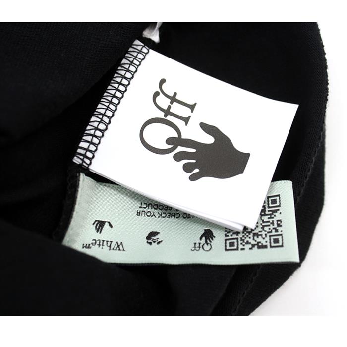 OFF WHITE Caravaggio Angel Graphic Long Sleeve T-Shirt OMAB001E