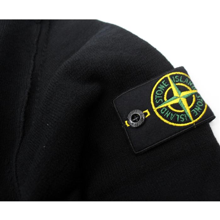STONE ISLAND Men's Compass Patch Ribbed Trim Knit Crewneck Sweater 7315591A1