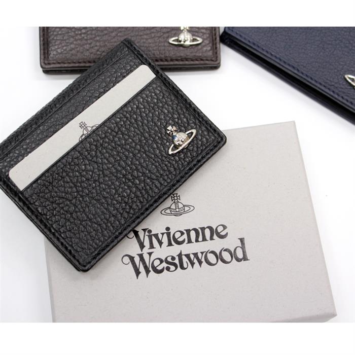 Vivienne Westwood Men's Silver-Tone Logo Bifold Card Holder 51040063