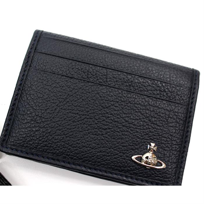 Vivienne Westwood Men's Silver-Tone Logo Bifold Card Holder 51040063