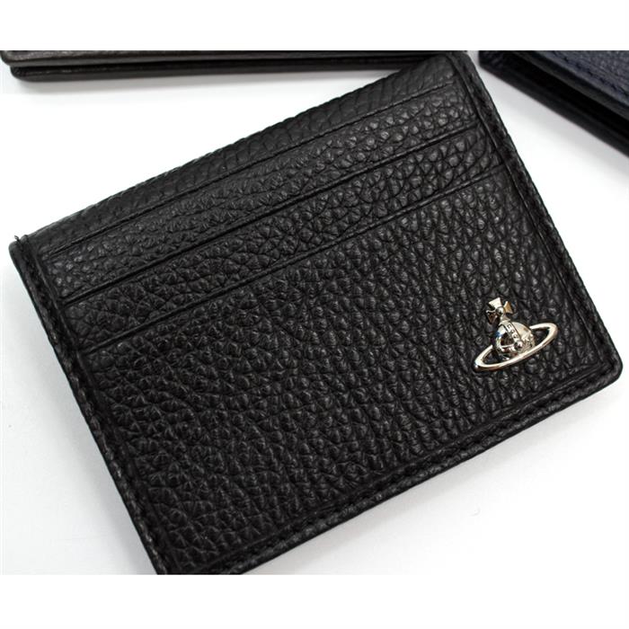 Vivienne Westwood Men's Silver-Tone Logo Bifold Card Holder 51040063