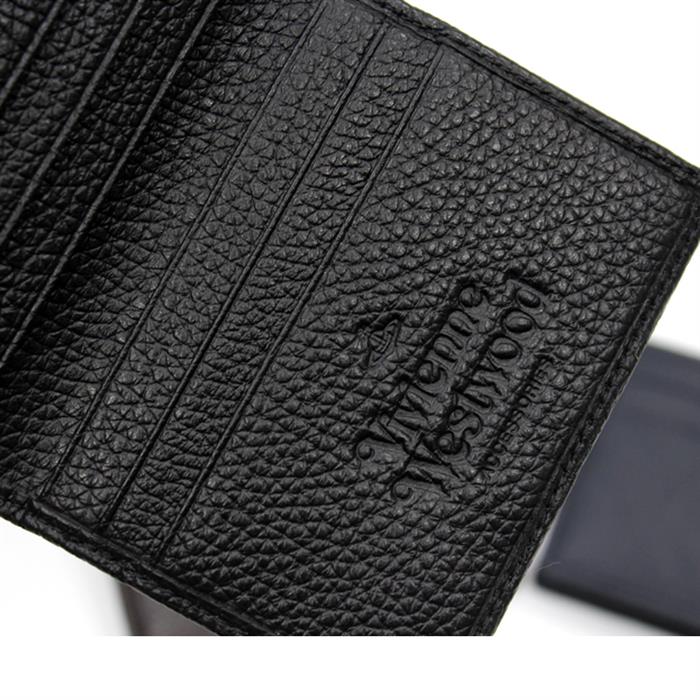 Vivienne Westwood Men's Silver-Tone Logo Bifold Card Holder 51040063
