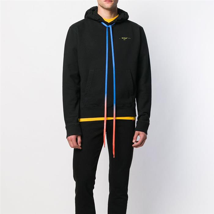 OFF WHITE Men's Acrylic Arrow Hoodie OMBB034F19E30010