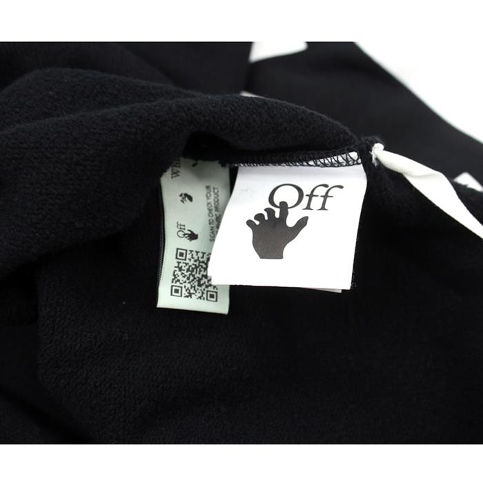 OFF WHITE Goldfish Graphic Slim Fit Hooded Men's T-Shirt OMBB034E 20FLE010
