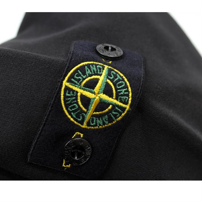 STONE ISLAND Women's Fleece-Lined Logo Patch Crewneck Sweatshirt 751661340
