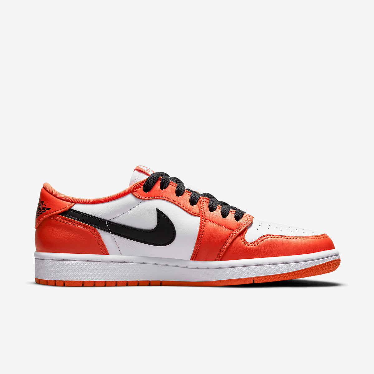 Air Jordan Women’s 1 Low OG Starfish Orange Low-Top Sneakers