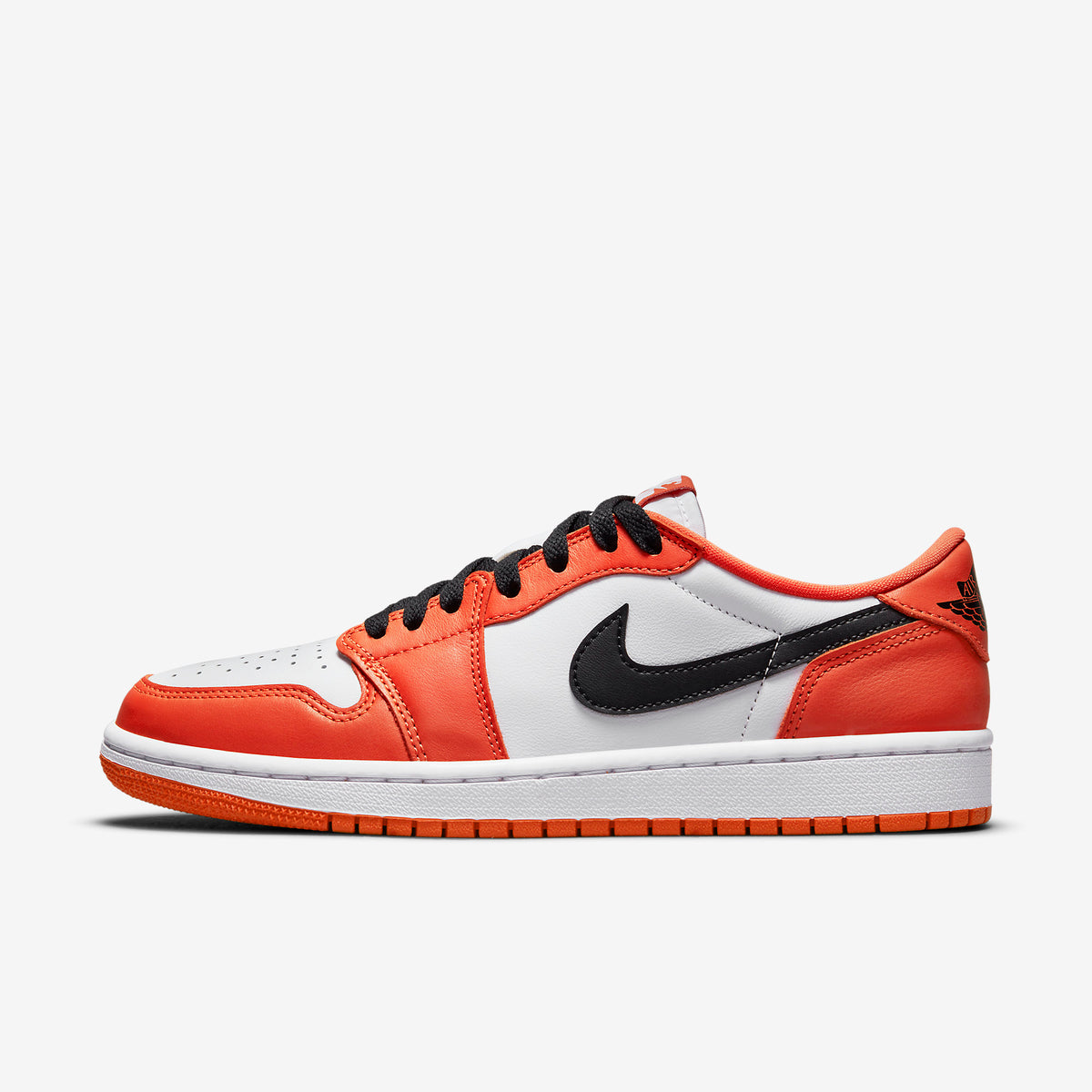 Air Jordan Women’s 1 Low OG Starfish Orange Low-Top Sneakers