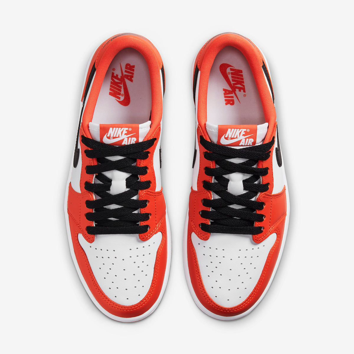 Air Jordan Women’s 1 Low OG Starfish Orange Low-Top Sneakers