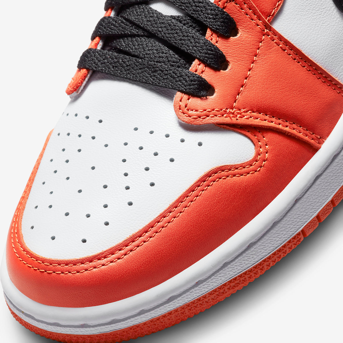 Air Jordan Women’s 1 Low OG Starfish Orange Low-Top Sneakers