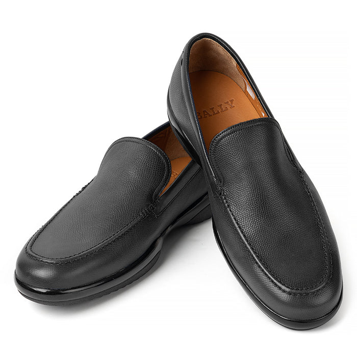 BALLY Men's Leather Slip-On Loafers MILS 00