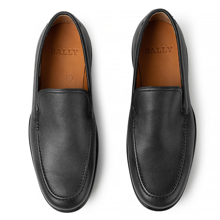 BALLY Men's Leather Slip-On Loafers MILS 00