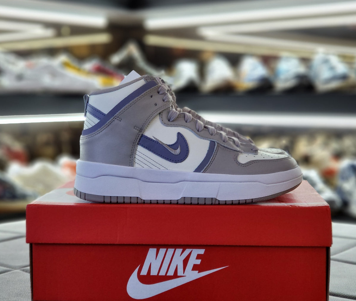 Nike Dunk High Up Iron Purple Women’s High-Top Sneakers