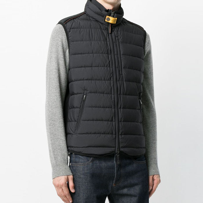 Parajumpers Black Padded Vest Men’s PMJCKSL01 PERFECT