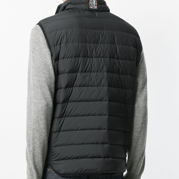 Parajumpers Black Padded Vest Men’s PMJCKSL01 PERFECT