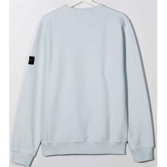 STONE ISLAND Women's Mint Green Crewneck Sweatshirt 751661340 V0046