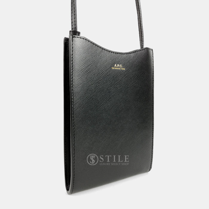 A.P.C. Jamie Saffiano Calfskin Leather Women's Crossbody Bag PXBQK PXBMW F63412