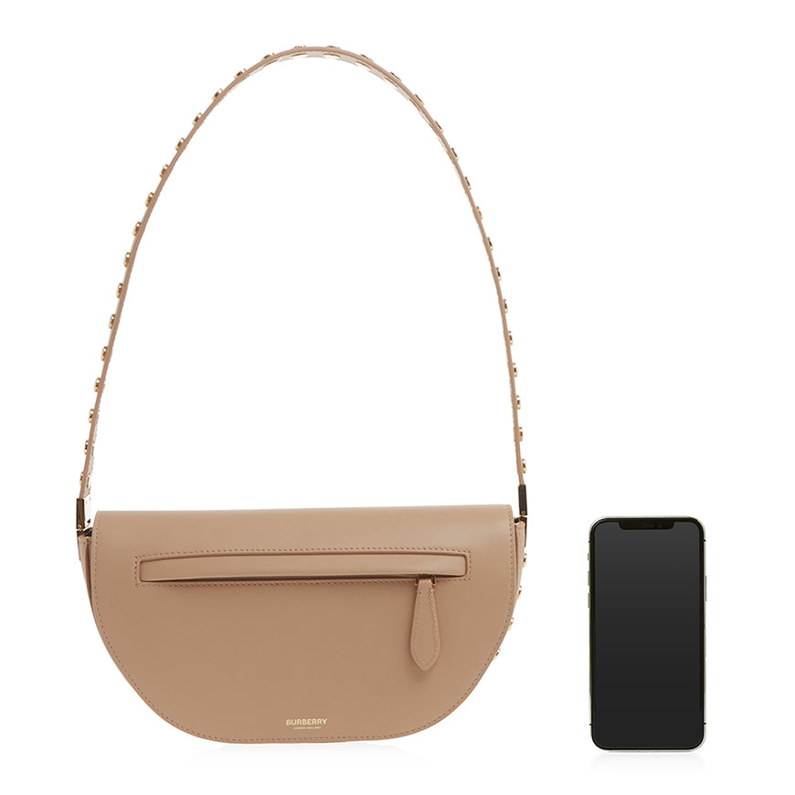 BURBERRY Women's Small Leather Olympia Shoulde 8047012 LL SM OLYMPIA ME2 A7855 2
