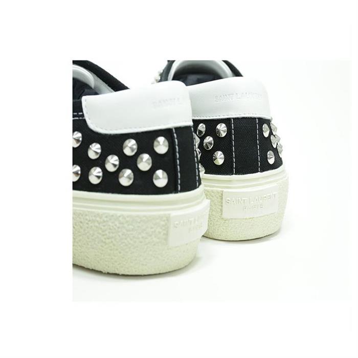Saint Laurent All-Studded Men’s Low-Top Sneakers