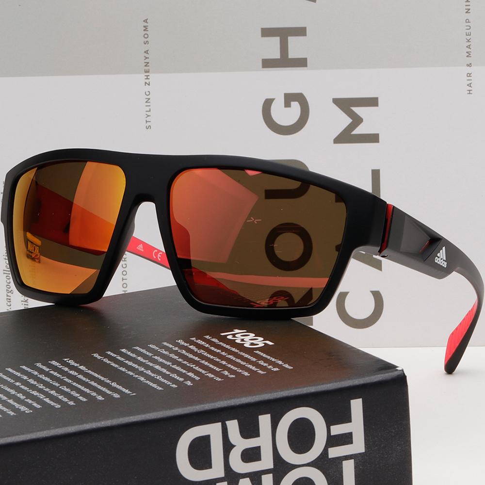 Adidas Sports Mirror Sunglasses for Golf Cycling Unisex Eye Protectio SP0008 02U