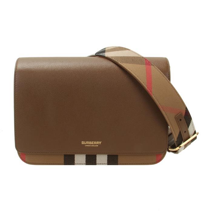BURBERRY Macford House Check Crossbody Bag