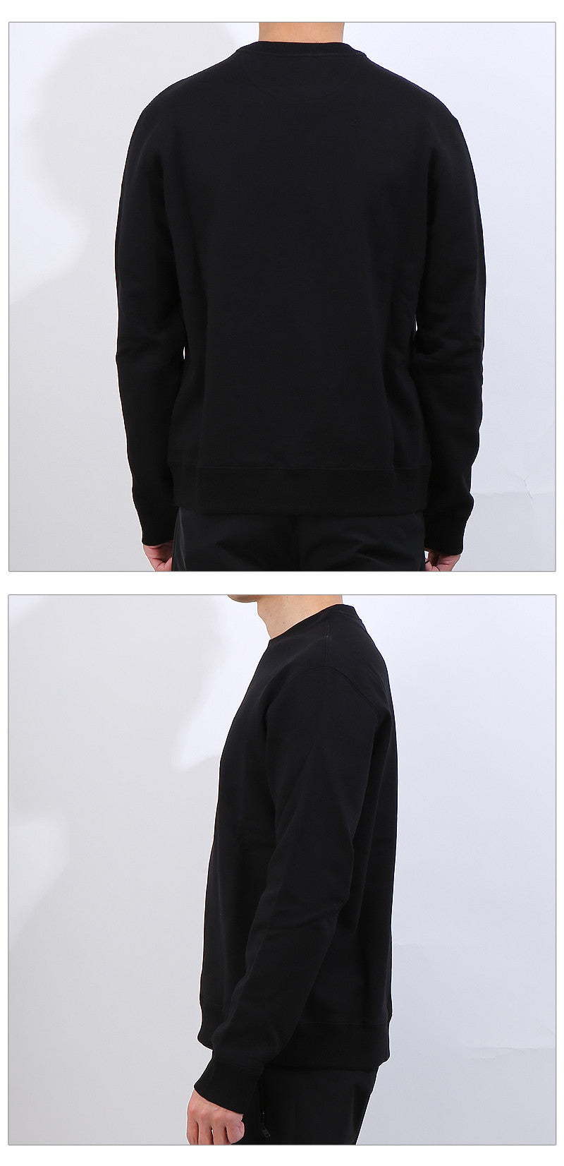 VALENTINO Men's VLTN Logo Sweatshirt RV3MF02D 0NO