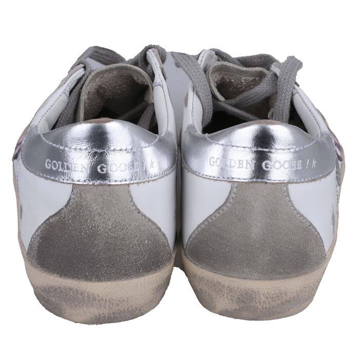 GOLDEN GOOSE Women’s Pink Star Low-Top Sneakers