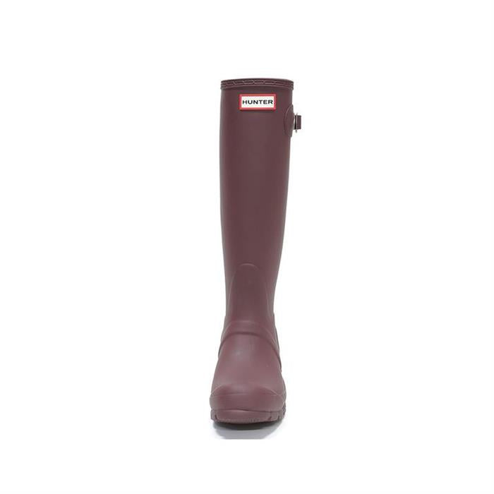 HUNTER Original Strap Mid Boots Burgundy