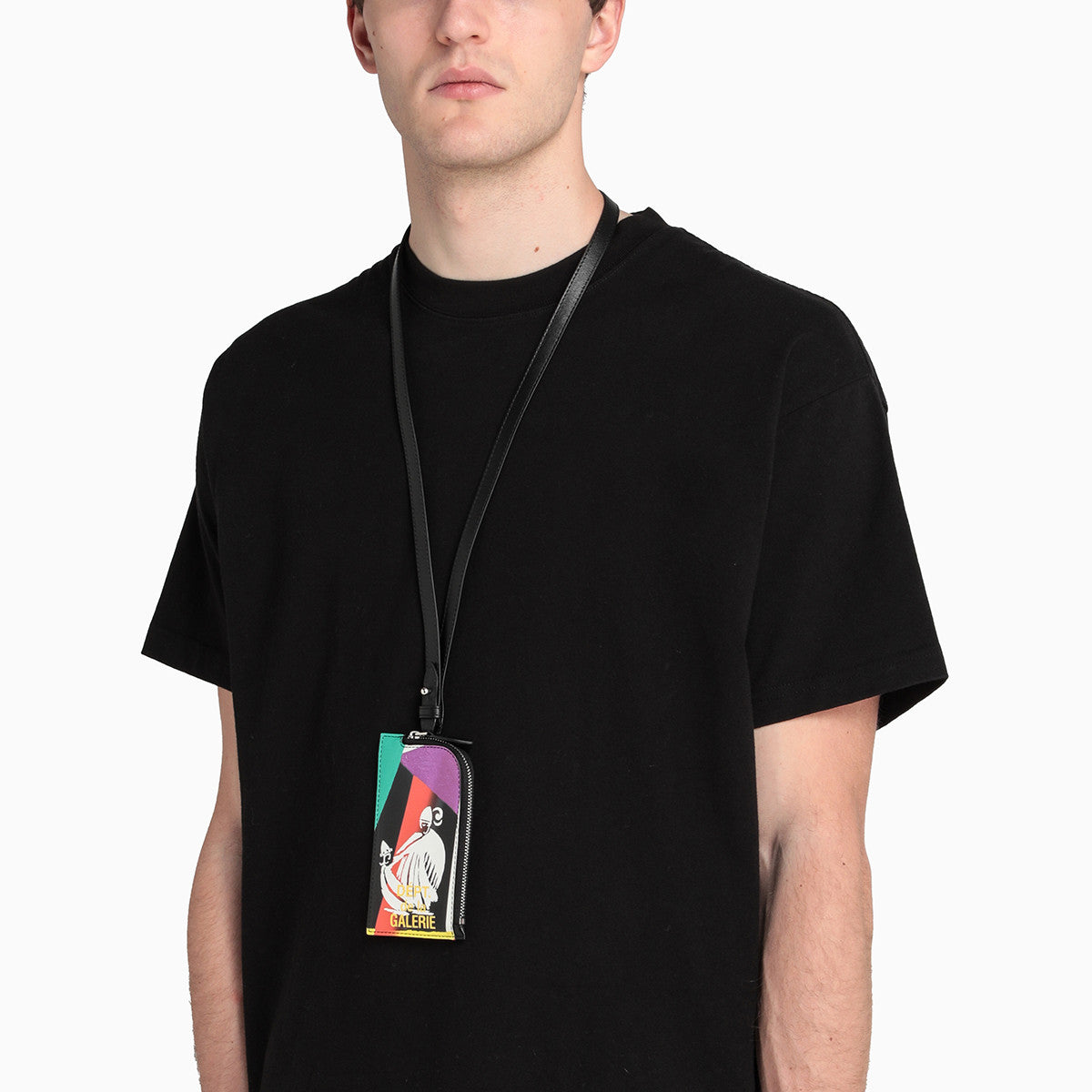 Lanvin x Gallery Dept Unisex Lanyard Card Holder LM SLWPN1 LDGD E21