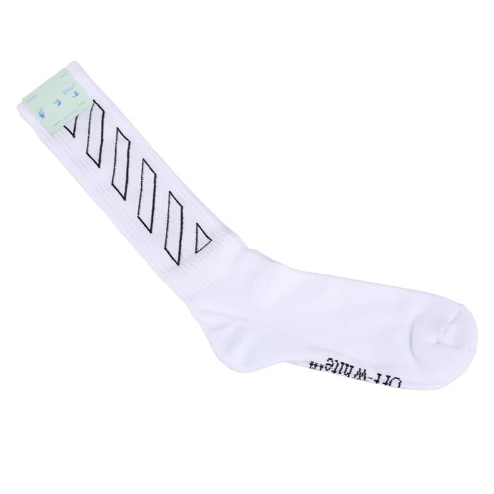 OFF WHITE Men's Long Crew Socks OMRA001F21KNI001 0110