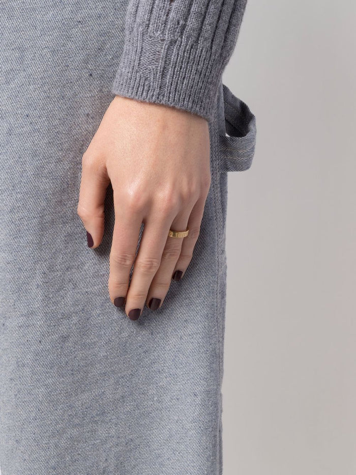 Maison Margiela Silver Number Ring Women’s Jewelry