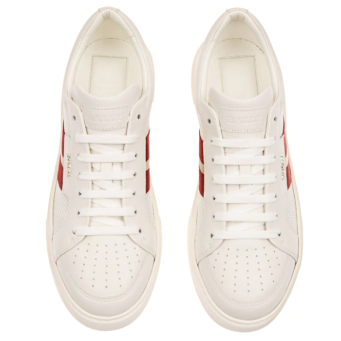 BALLY Leather Low-Top Sneakers Black