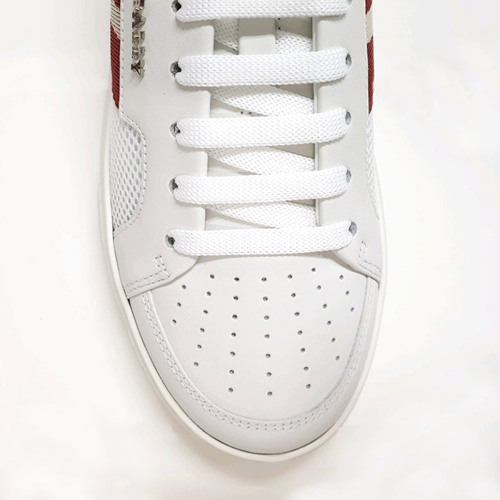 BALLY Leather Low-Top Sneakers Black