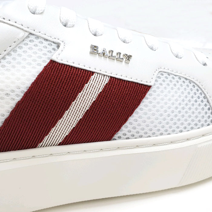 BALLY Leather Low-Top Sneakers Black