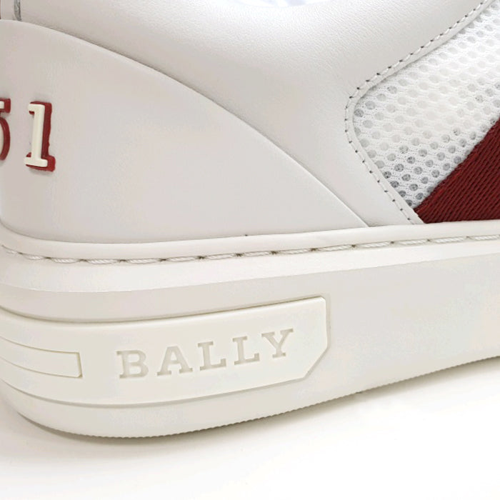 BALLY Leather Low-Top Sneakers Black
