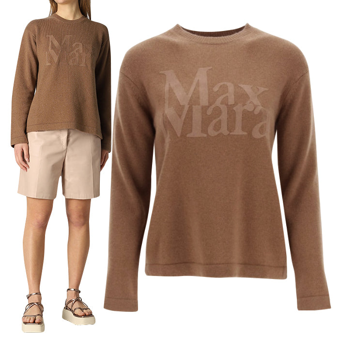 Max Mara Logo Wool Sweater Knit AMALFI 009